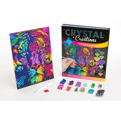 Crystal Creations: Neon Tiger