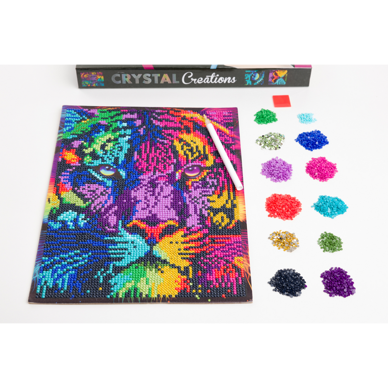 Crystal Creations: Neon Tiger