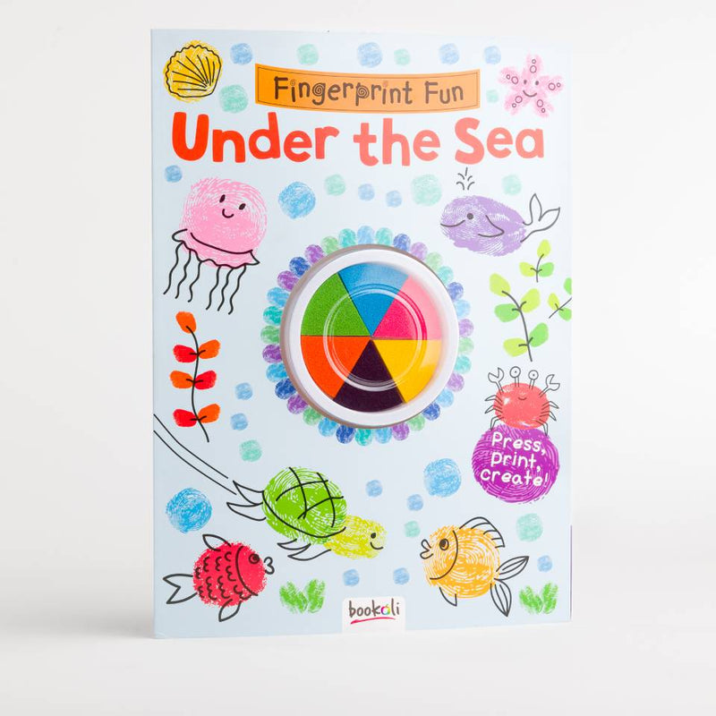 Fingerprint Fun Book: Under the Sea