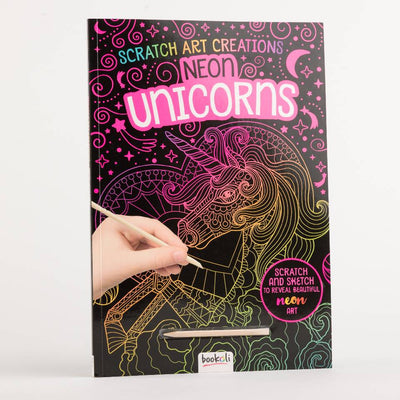 Scratch Art Creations: Neon Unicorns