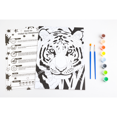 Art Fantastic Paint by Numbers: Tiger