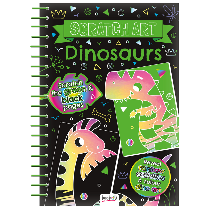 Scratch Art: Dinosaurs