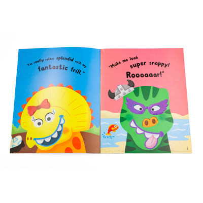 Silly Faces: Dinosaurs