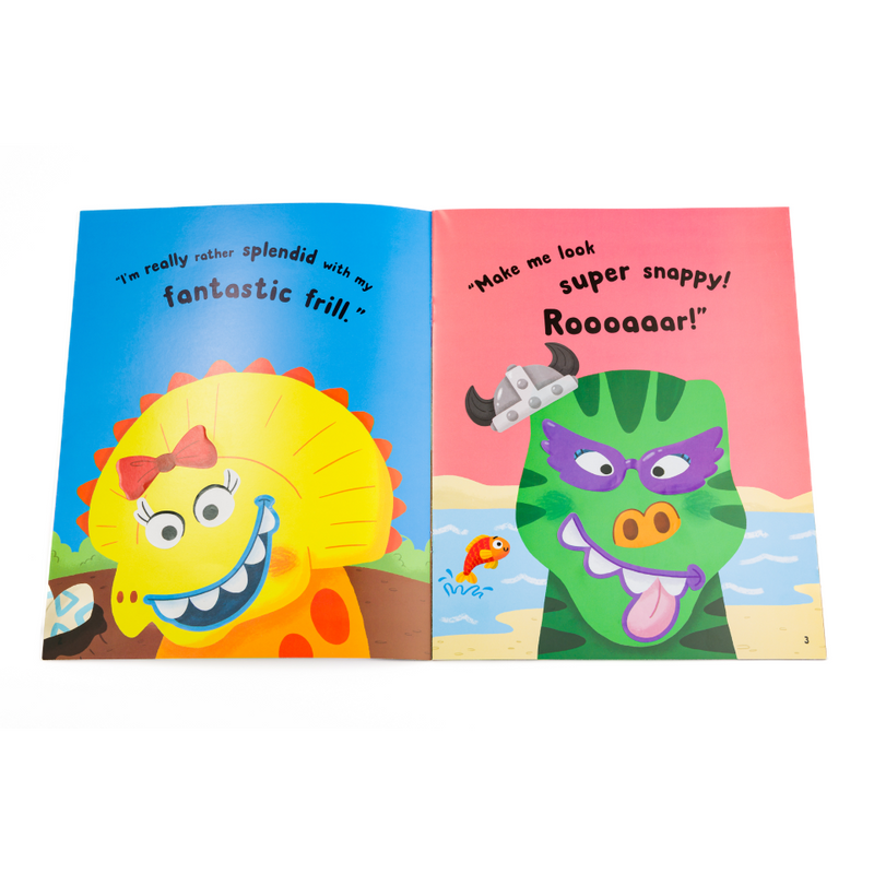 Silly Faces: Dinosaurs