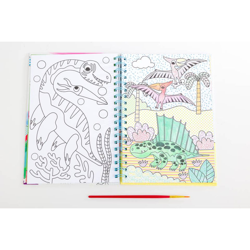 Water Painting Fun: Dinosaurs
