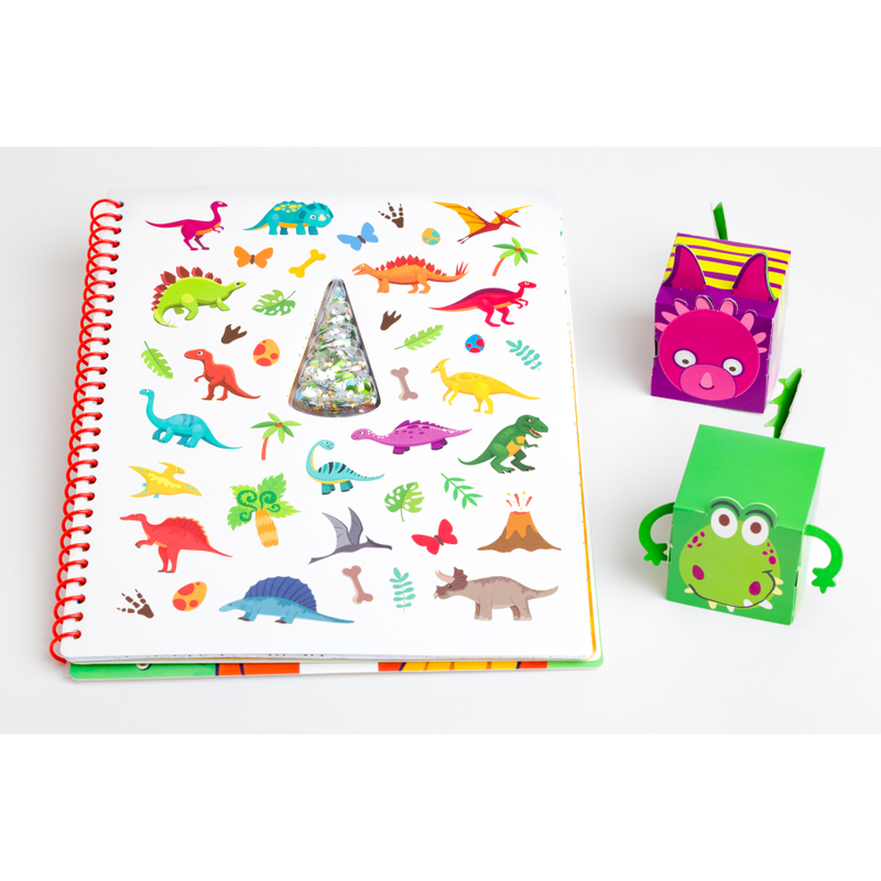 Dinosaur Sticker Fun Activity Book