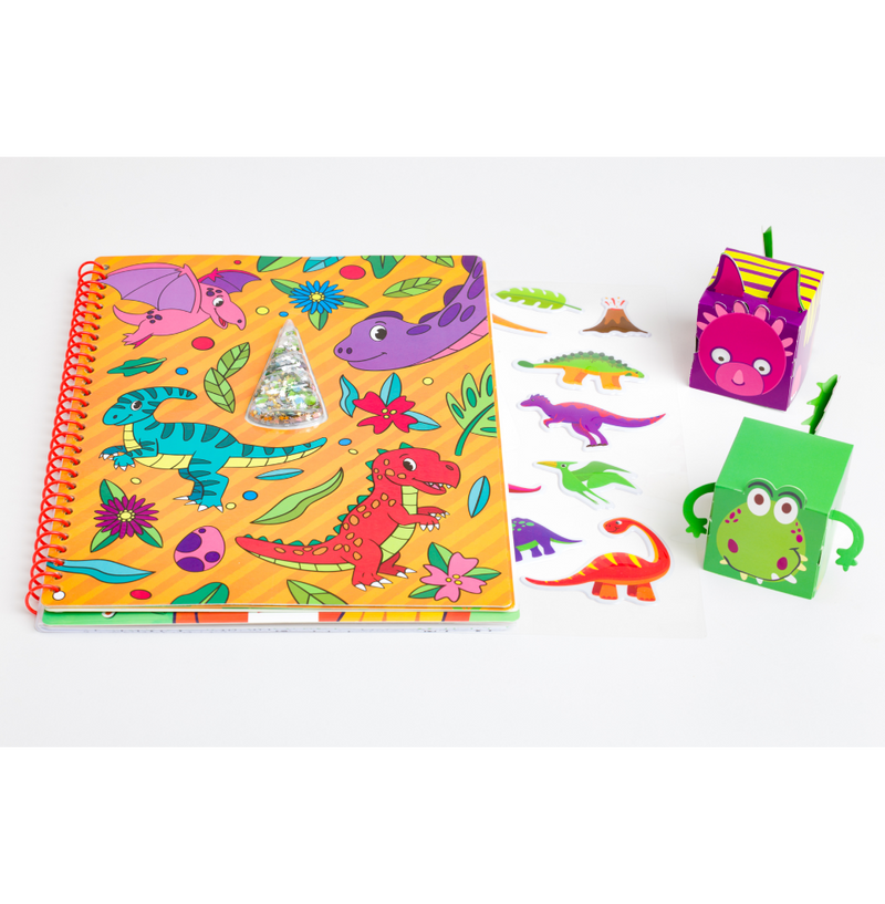 Dinosaur Sticker Fun Activity Book
