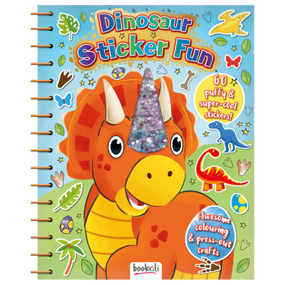 Dinosaur Sticker Fun Activity Book