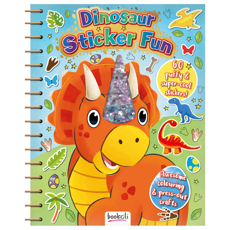 Dinosaur Sticker Fun Activity Book