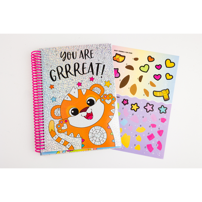 Sticker by Numbers: Cute Animals