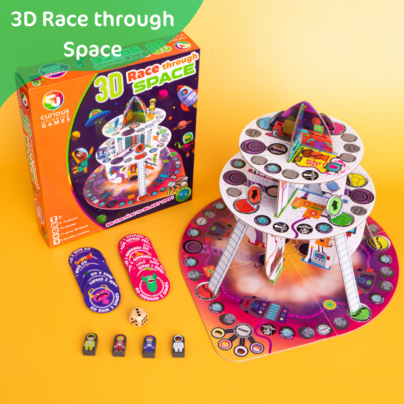 Curious Universe Games: 3D Race Through Space