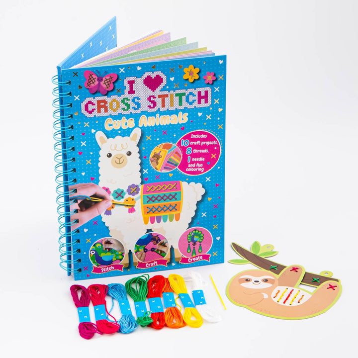 I Love Cross Stitch Book: Cute Animals – CuriousUniverse