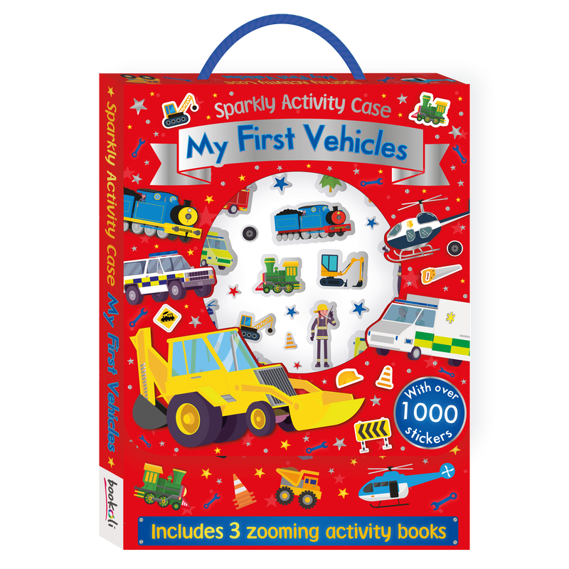 Sparkly Activity Case: My First Vehicles