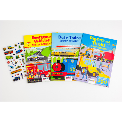 Sparkly Activity Case: My First Vehicles
