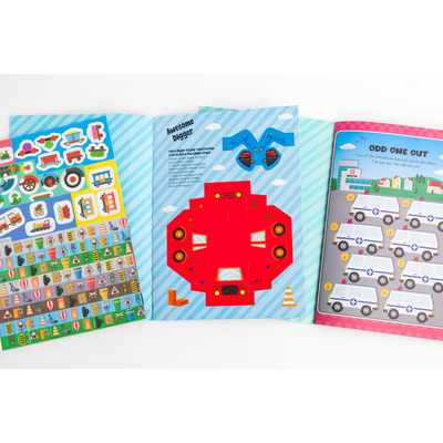 Sparkly Activity Case: My First Vehicles