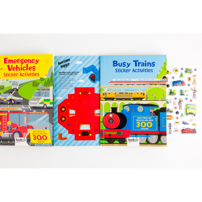 Sparkly Activity Case: My First Vehicles