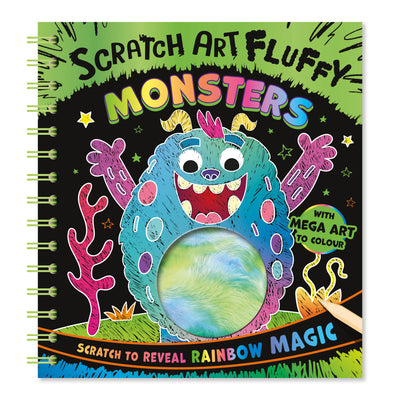 Scratch Art Fluffy: Monsters