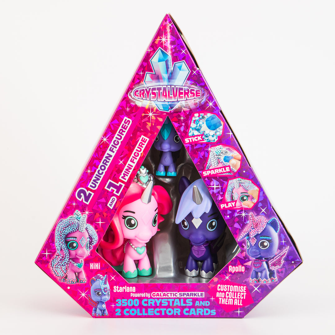 Crystalverse Deluxe Kit - KiKi, Starlana and Apollo – CuriousUniverse