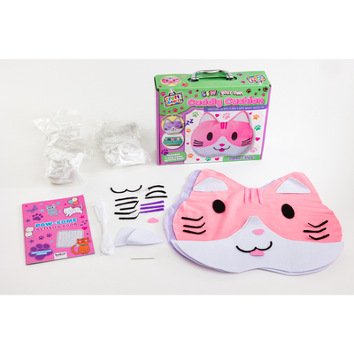Sew Your Own Cuddly Cushion Kit: Cute Cat