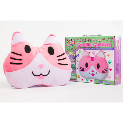 Sew Your Own Cuddly Cushion Kit: Cute Cat