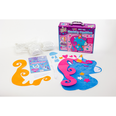Sew Your Own Cuddly Cushion Kit: Magical Unicorn