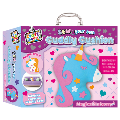 Sew Your Own Cuddly Cushion Kit: Magical Unicorn