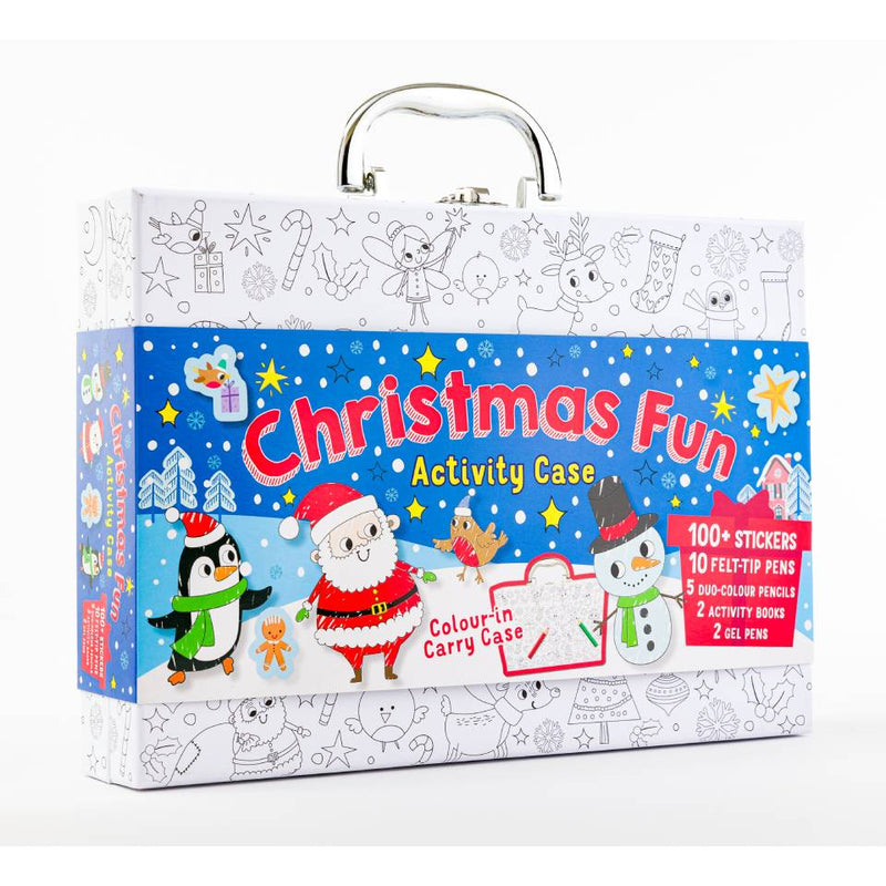 Colour-In Carry Case: Christmas Fun Activity Case