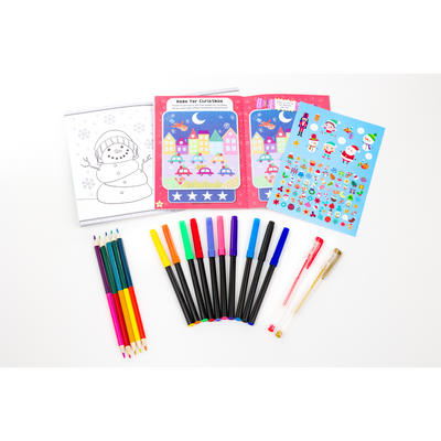 Colour-In Carry Case: Christmas Fun Activity Case