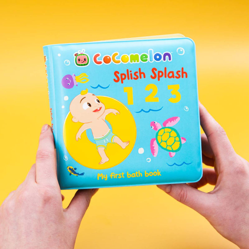123 Splash CoComelon Colour-Changing Bath Book: Splish, Splash 123 – CuriousUniverse