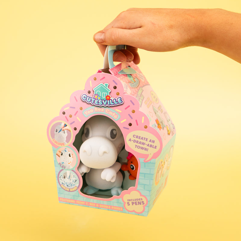Cutesville Classic Kit - Teeny T-Rex Tea Rex Cafe