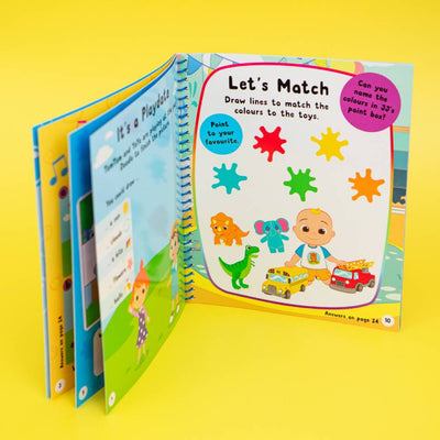 CoComelon Wipe-Clean Playtime Activities Book