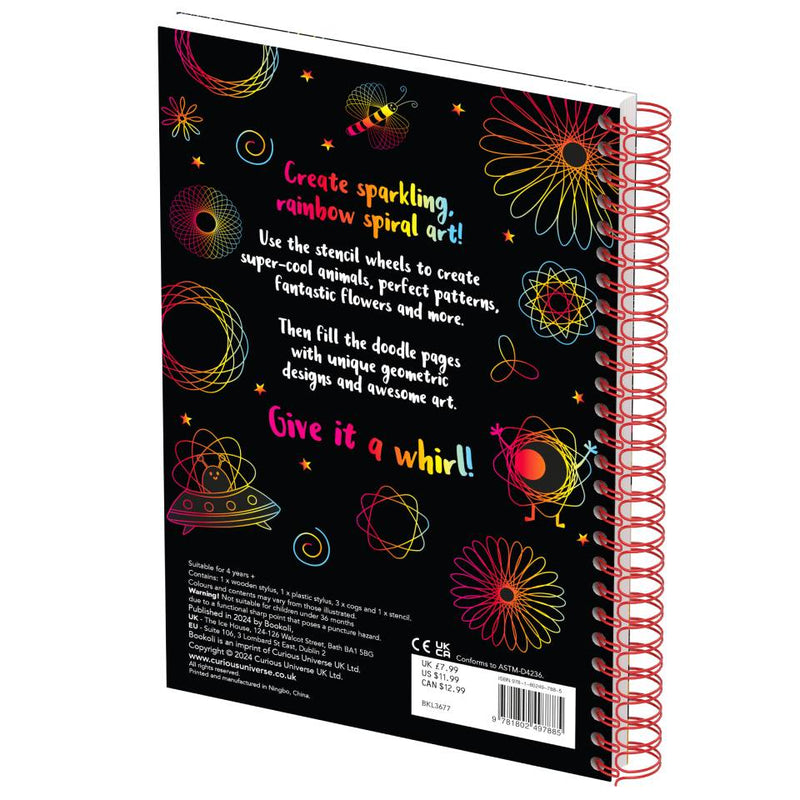 Scratch Art Spiro Book