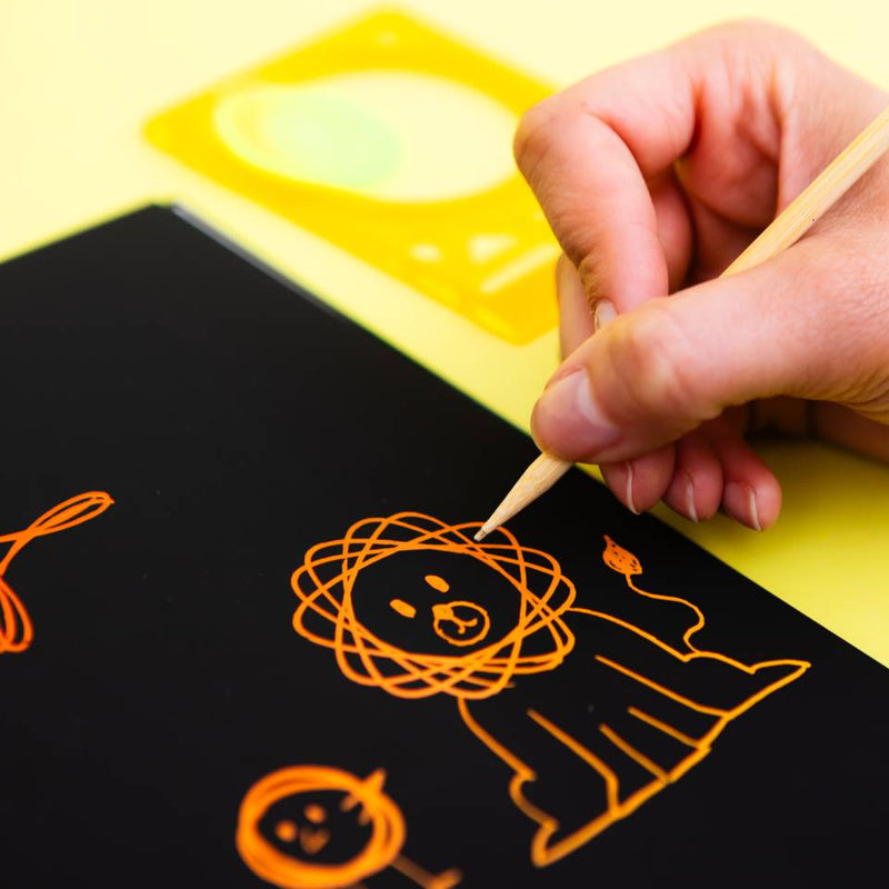 Scratch Art Spiro Book