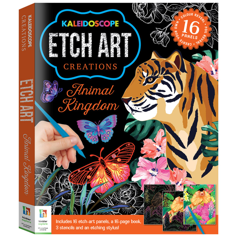 Kaleidoscope Etch Art Creations: Animal Kingdom