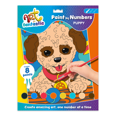 Art Fantastic Paint by Numbers: Puppy