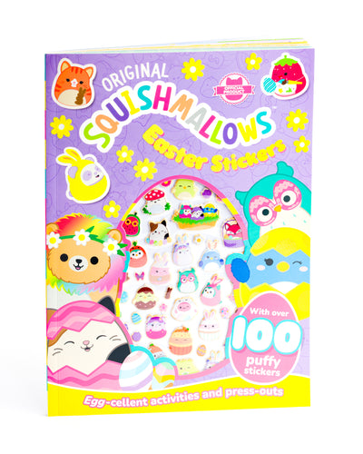 Puffy Sticker Windows: Squishmallows Easter Stickers