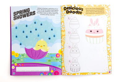 Puffy Sticker Windows: Squishmallows Easter Stickers