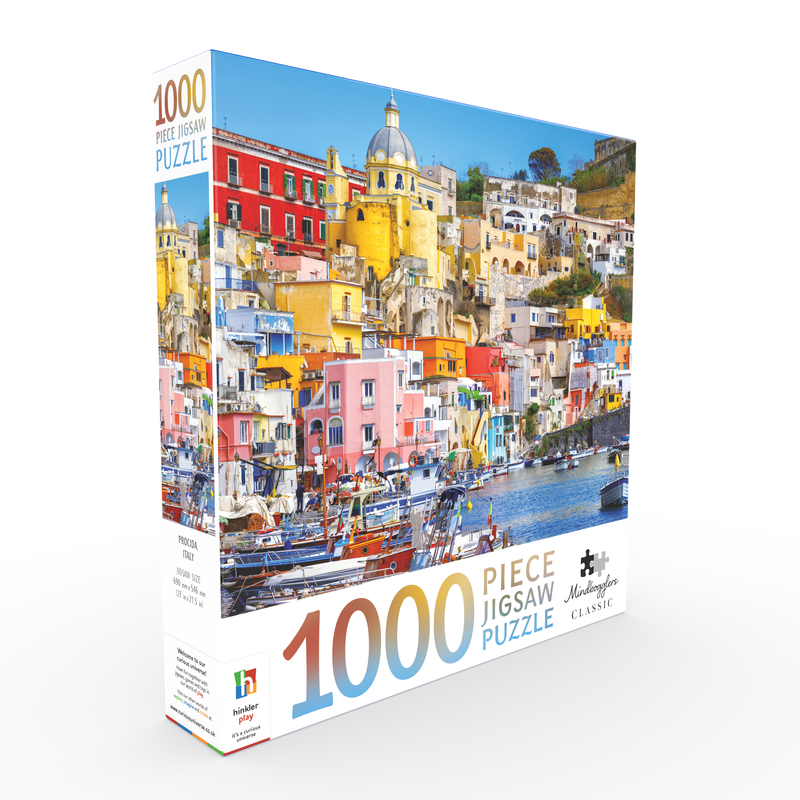 Mindbogglers 1000-Piece Jigsaw: Procida, Italy
