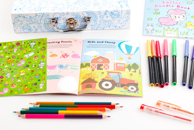 Colour-In Carry Case: Easter Fun Activity Case