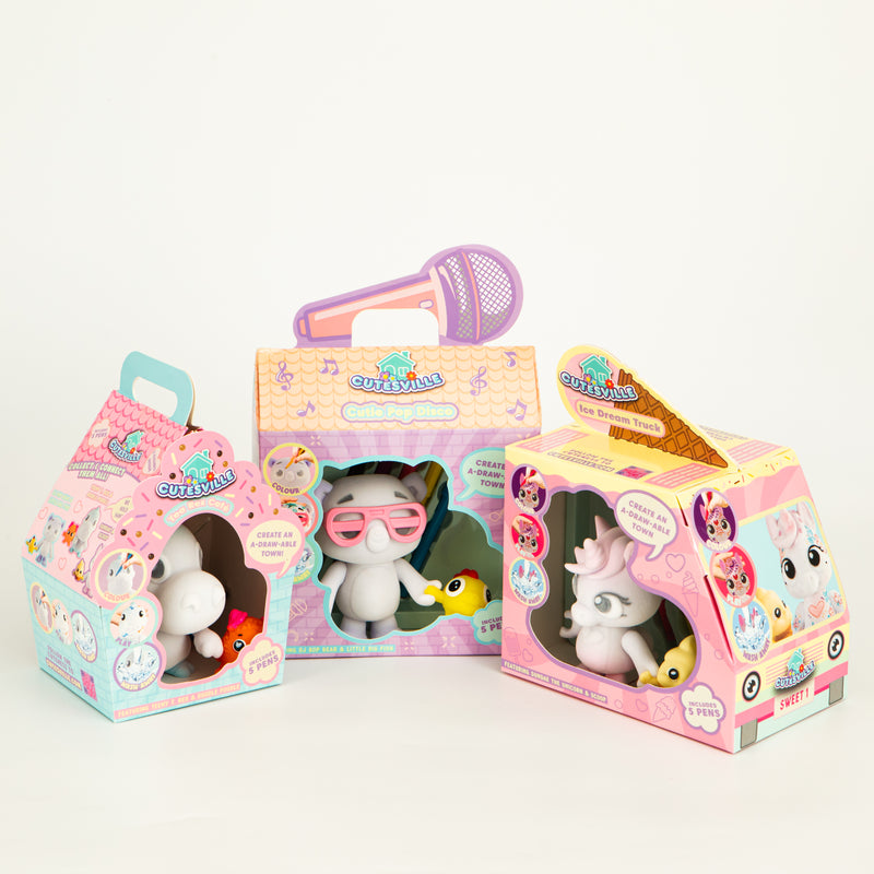 Cutesville Classic Kit - DJ Bop Bear Cutie Pop Disco