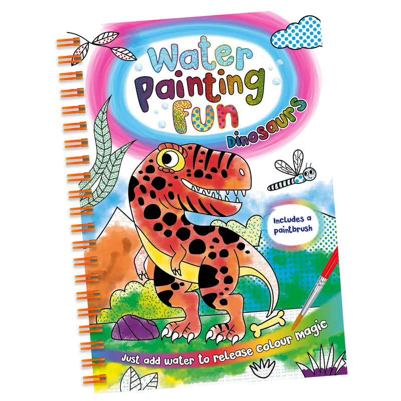 Water Painting Fun: Dinosaurs