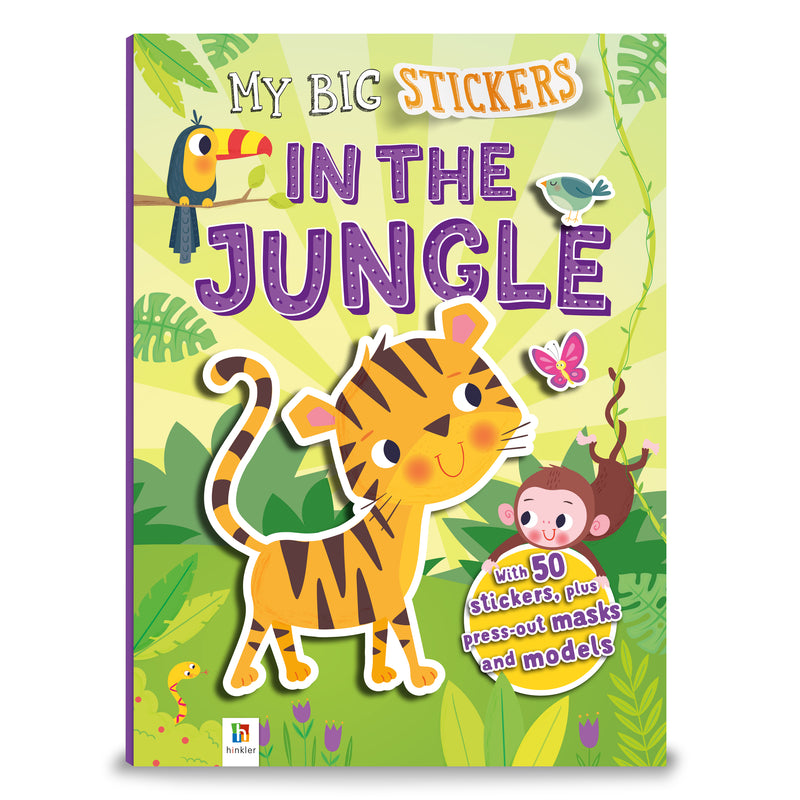 My Big Stickers Activity Book: In the Jungle