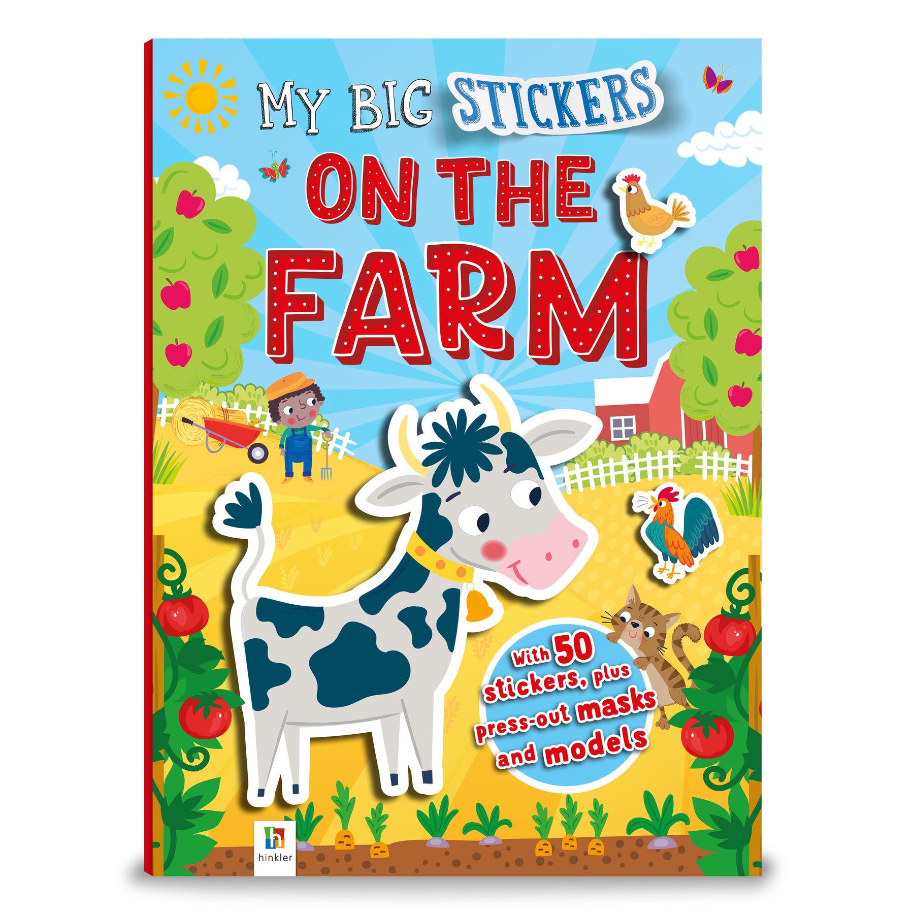 On the farm sticker book