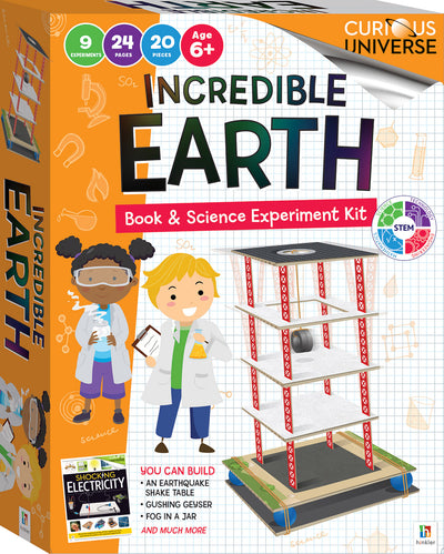 Curious Universe Book & Science Experiment Kit: Incredible Earth