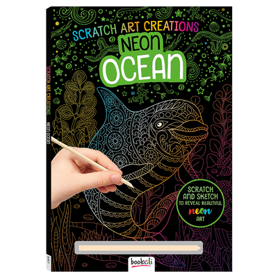 Scratch Art Creations: Neon Ocean