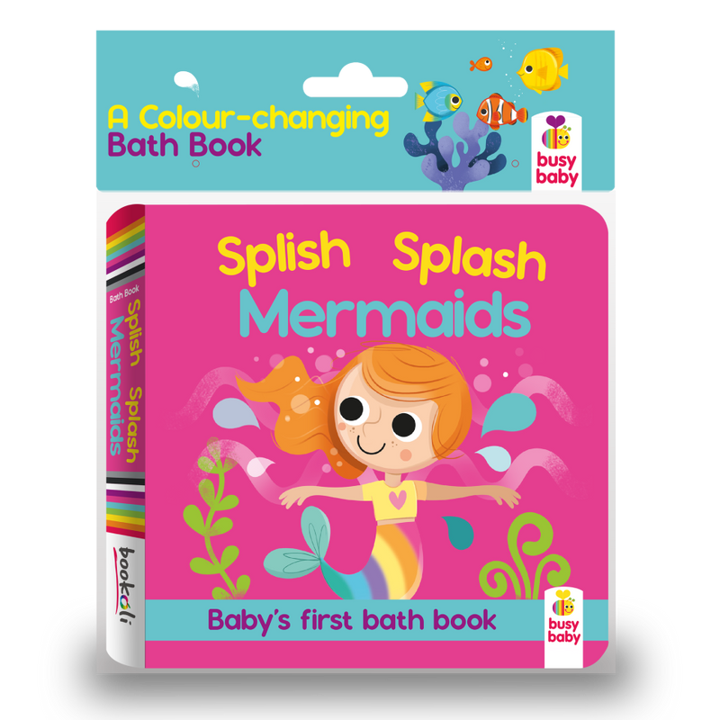 Colour-Changing Bath Book: Splish, Splash Mermaids