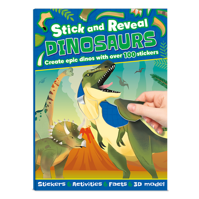 Stick and Reveal Activity Book: Dinosaurs