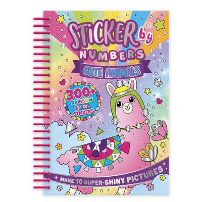 Sticker by Numbers: Cute Animals