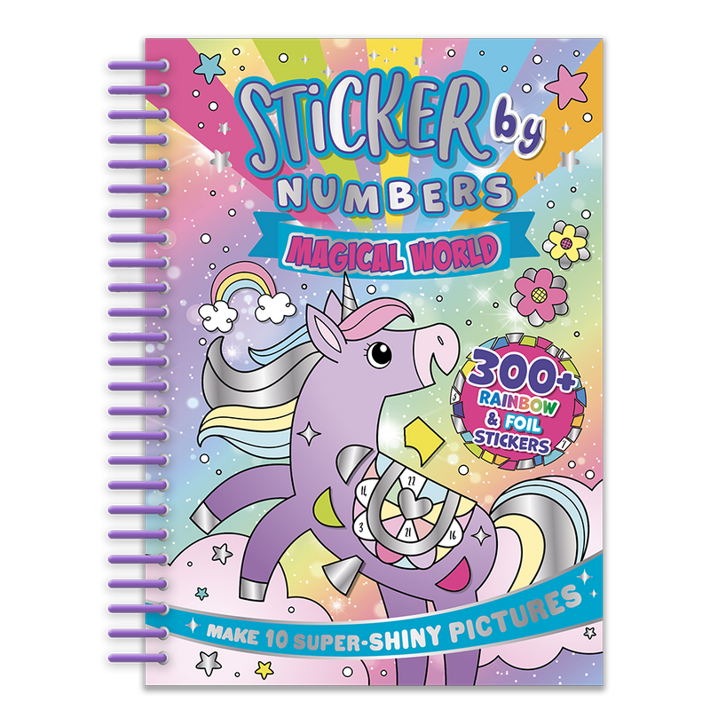 Sticker by Numbers: Magical World