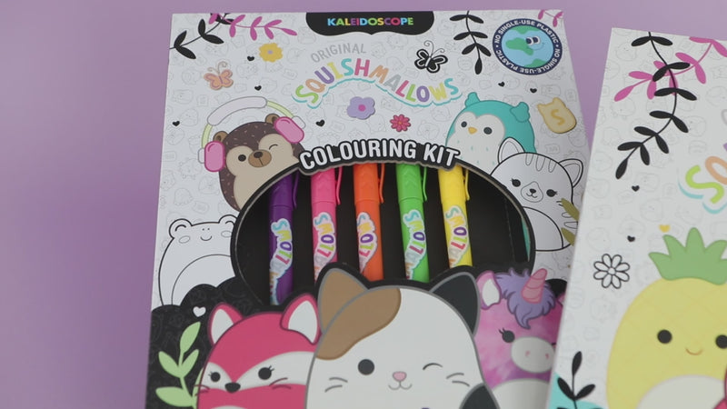 Kaleidoscope Colouring Kit: Original Squishmallows Colouring Kit